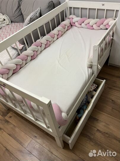 Детская кроватка 160 на 80 бу