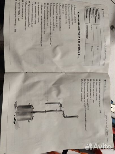 Самогонный аппарат Wein 5 (1,5 дюйма)