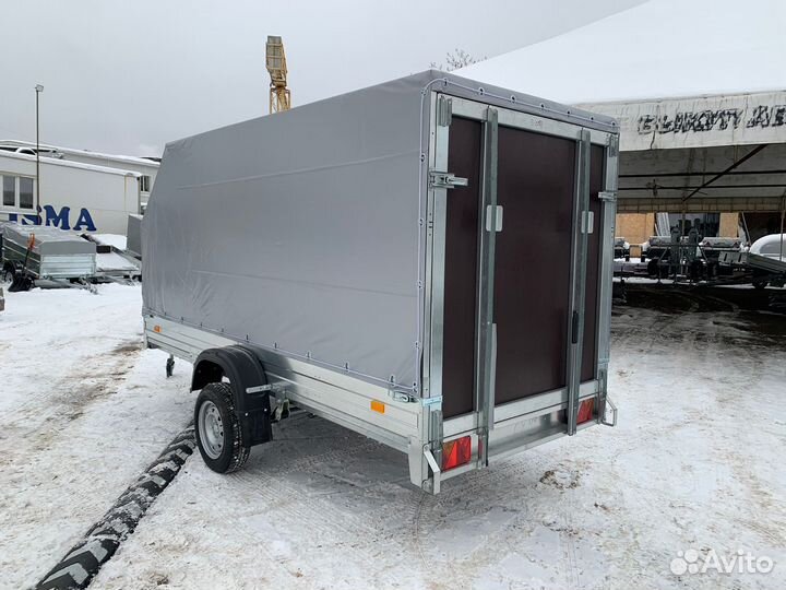 Прицеп сст 7132-09-Ш (Борт-Аппарель и Тент 1.53)