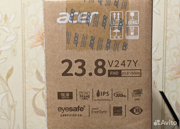 Монитор Acer Vero V247YEbipv 23,8