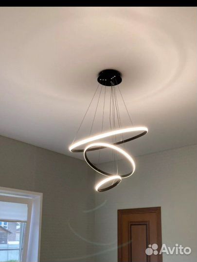 Люстра кольца светодиодная