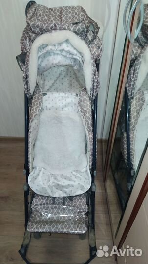 Санки коляска nika