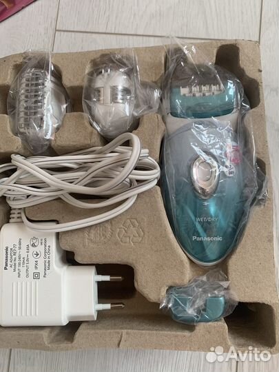 Эпилятор для влажной и сухой эпиляции panasonic