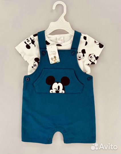 Комбинезон и футболка Disney
