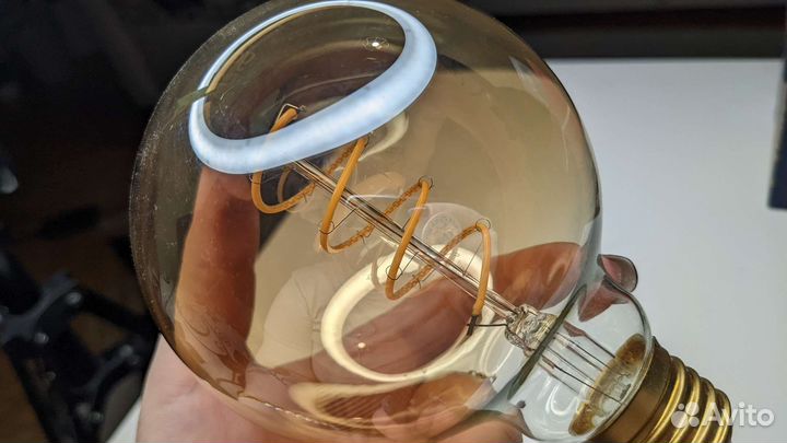 Винтажная ретро лампочка Эдисона