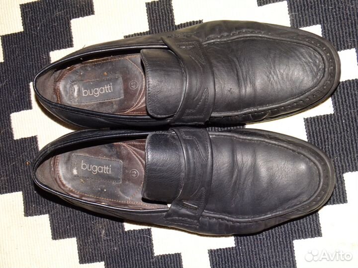 Ботинки мокасины bugatti оригинал как новые
