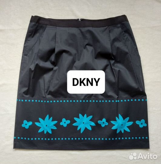 Юбка хлопок для офиса р46 dkny