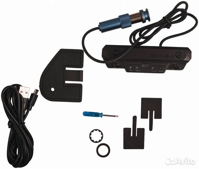 X2 double X0 BLK - Звукосниматель для акустической гитары