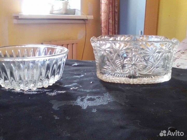 Хрустальные бокалы фужеры рюмки