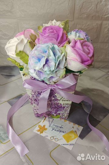 Зефир,Зефирные цветы,букеты на 1 сентября