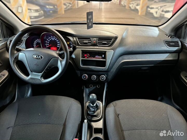 Kia Rio 1.4 МТ, 2016, 276 344 км