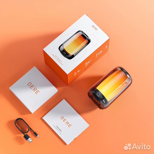 Новая bluetooth колонка Qere HF22 5 Вт. RGB