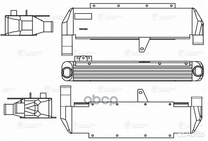 Интеркулер lric 3101 luzar