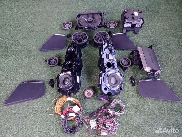 Комплект bose ауди а6 с7 с проводкой