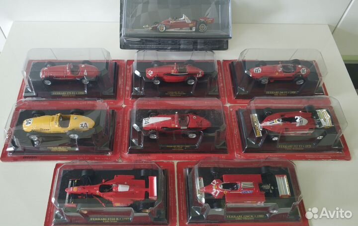 Модели 1 43 F1 Ferrari Mercedes M. Schumacher