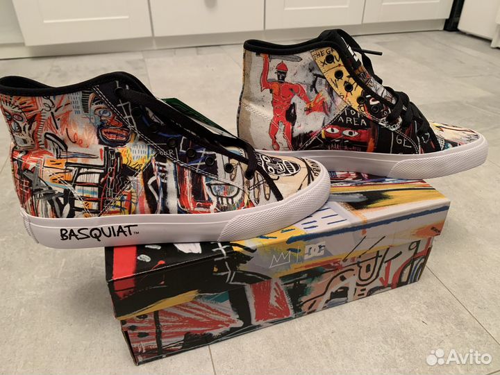 Кеды лимитированной коллекции DC Shoes basquiat