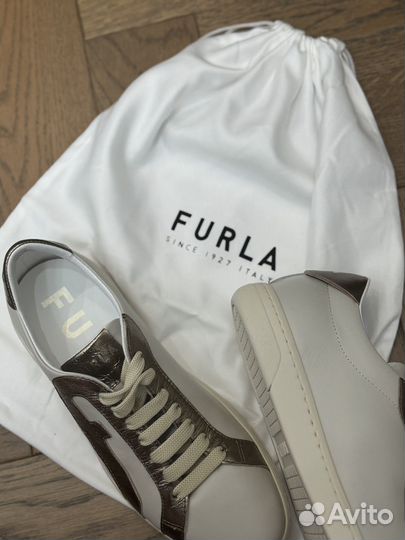 Кеды furla кожанные 37 размер