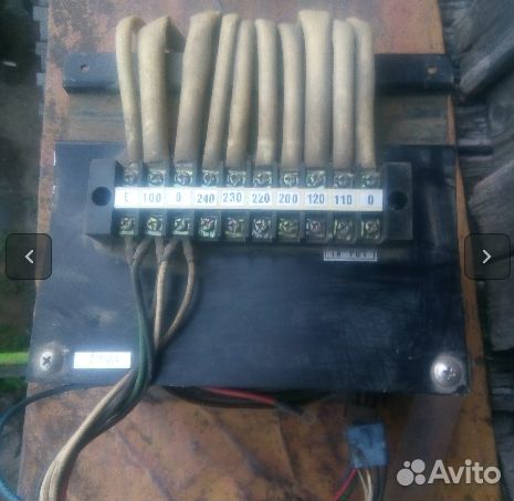 Трансформатор понижающий на 100,110,120в.,2квт