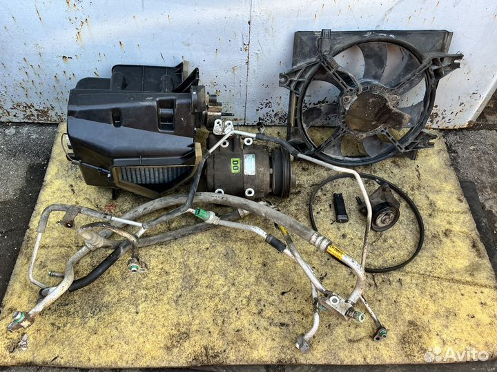 Комплект кондиционера Hyundai accent 2 тагаз