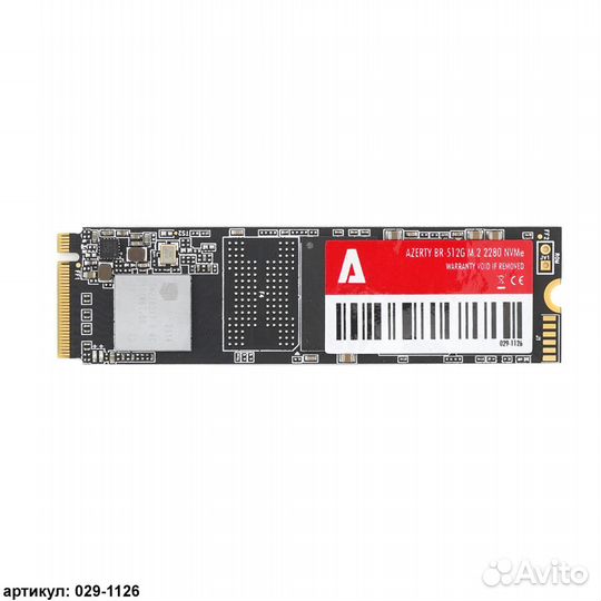 Жесткий диск SSD M.2 2280 NVMe 512Gb Azerty BR