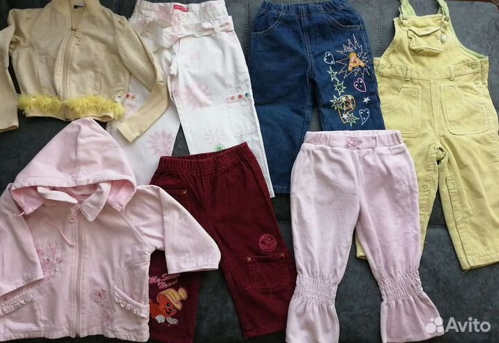 Одежда для девочки пакет 80-92 размер