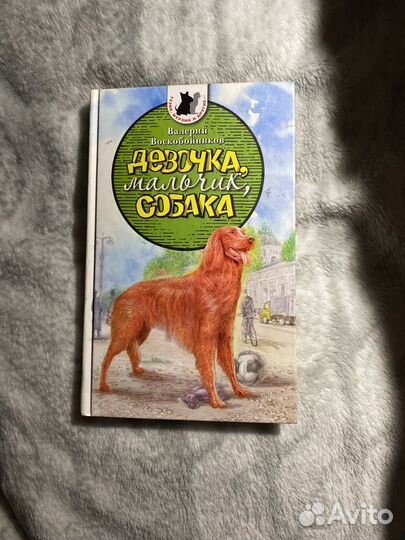 Книга девочка, мальчик, собака