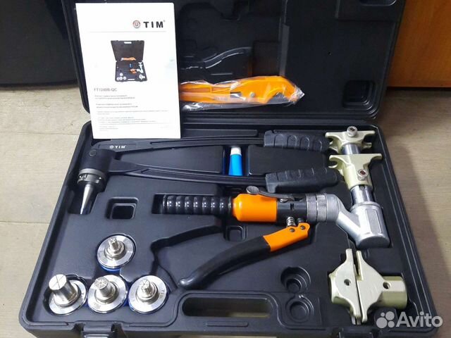 Гидравлический пресс Rehau Tim Ft1240b-qc усиленны купить в Москве ...
