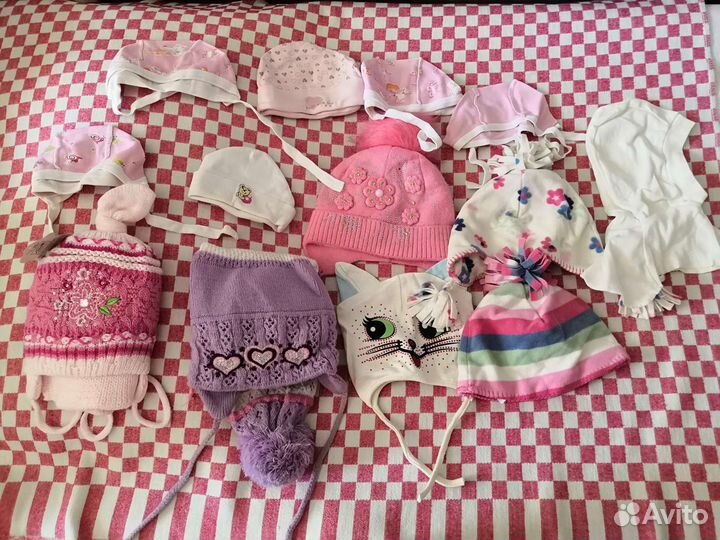 Детские вещи для девочки от 0 до 1.5 года