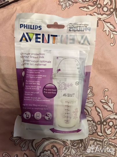 Молокоотсос avent электрический