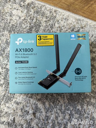 Wi-Fi адаптер + Bluetooth TP-link Archer TX20E