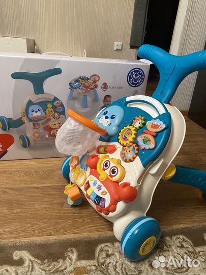 Ходунки каталка 2в1