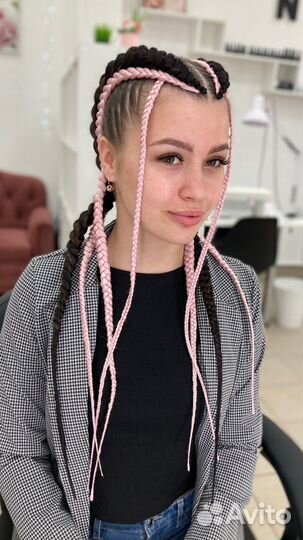Плетение афрокос