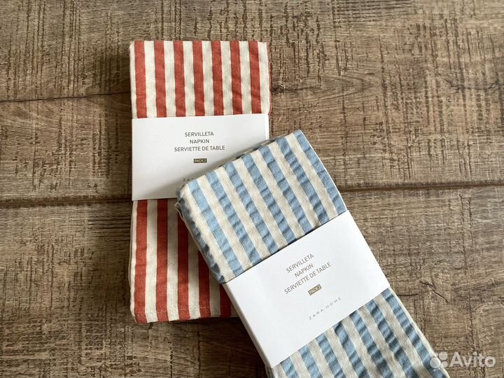 Полотенца кухонные zara home/салфетки hm
