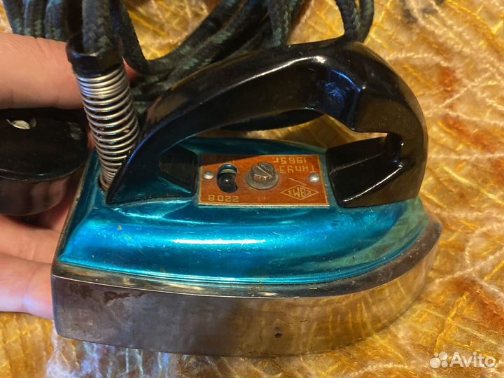 Утюг дорожный СССР