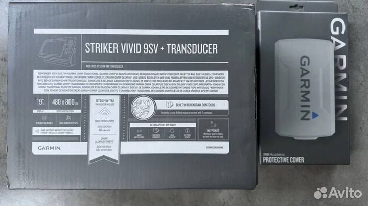 Эхолот Garmin striker vivid 9SV + GT52