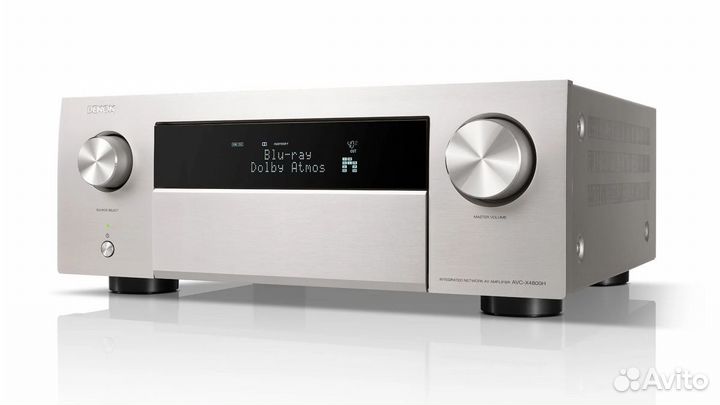 AV ресивер denon AVC-X4800H silver