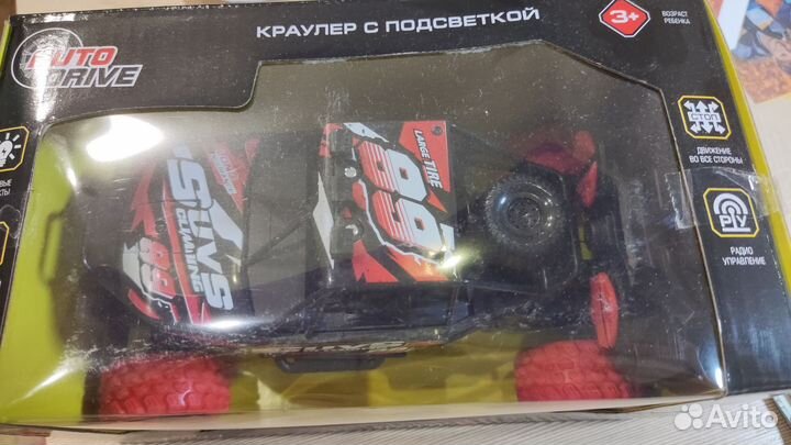 Машина краулер на радиоуправлении игрушка