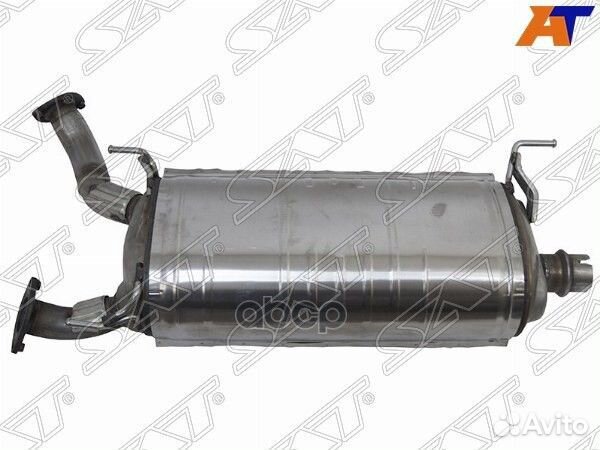 Глушитель toyota land cruiser 200 средняя часть