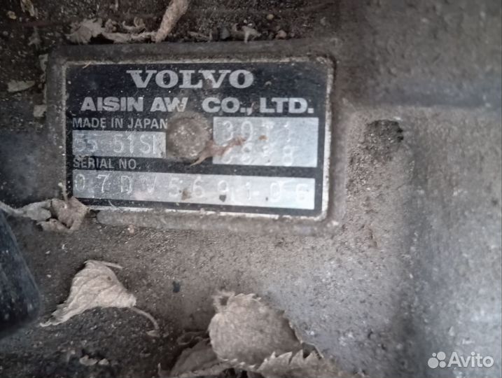 Volvo s60 АКПП 2.4