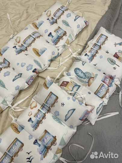 Бортики в кроватку