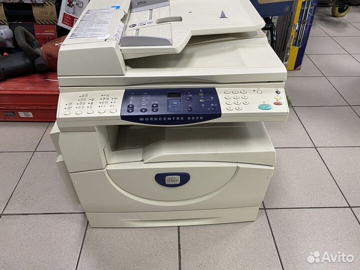 Мфу лазерное Xerox WorkCentre 5020/DN, ч/б, A3