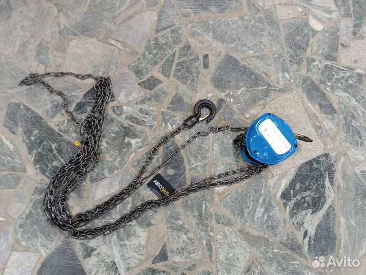 Таль цепная 1 тн 3 метра цепь