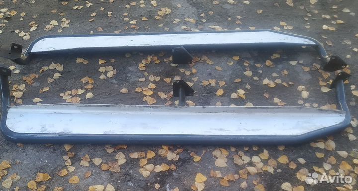 Подножки пороги боковые ниссан террано 2