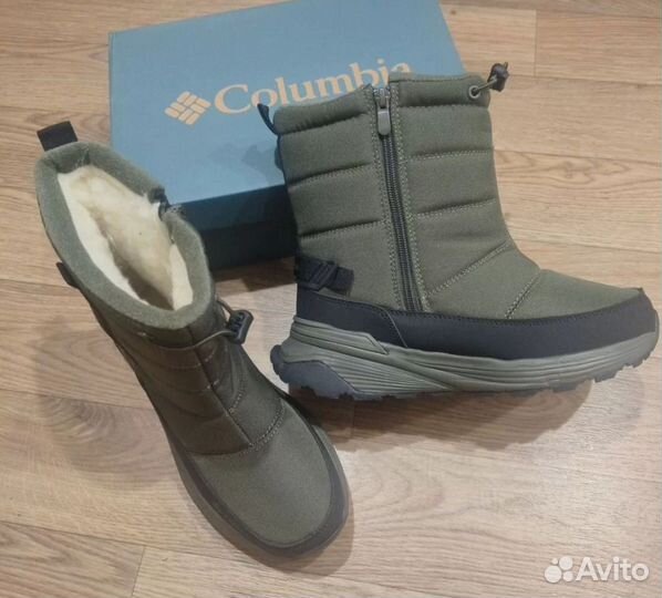 Сапоги Дутики новые Columbia gore-tex хаки