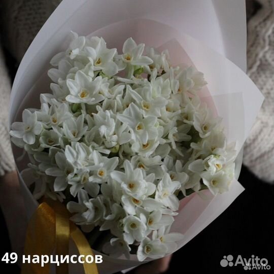 Букет нарциссов цветы