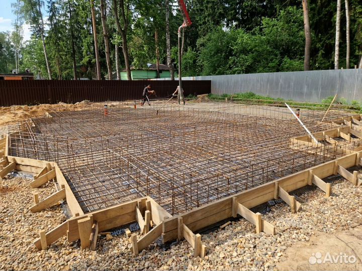 Строительство фундаментов, профессионально