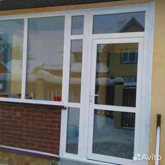 Пластиковые окна. остекление домов