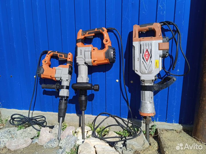 Аренда отбойных молотков, перфораторов,штроборезов