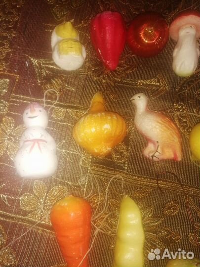 Елочные игрушки СССР одним лотом