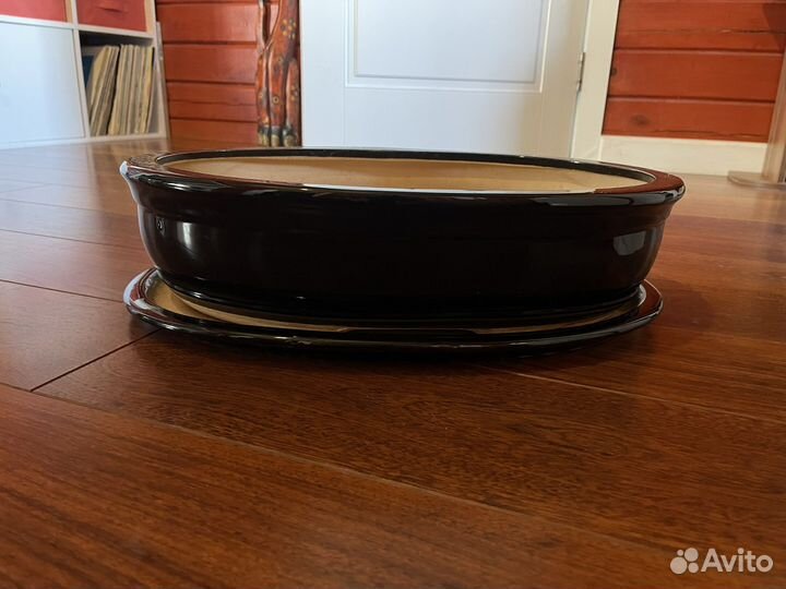 Большой керамический горшок для цветов 49/36/13